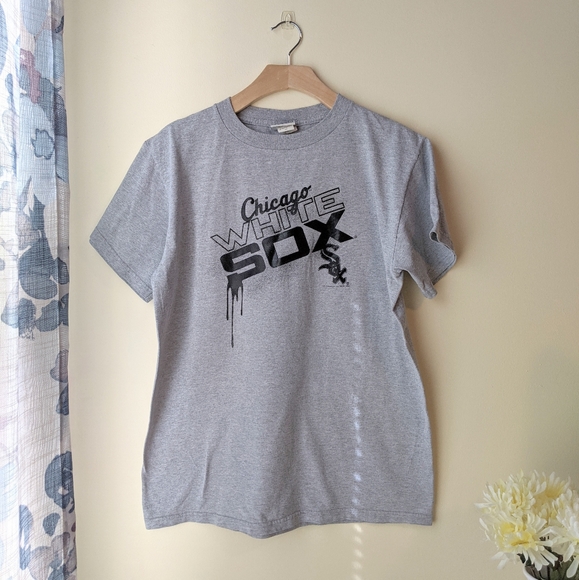 Chicago White Sox Gray Graphic T-Shirt Tee - Picture 2 of 6